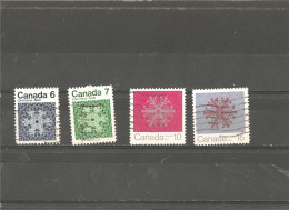 Used Stamps Nr.609-612 In Darnell Catalog - Oblitérés