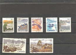 Used Stamps Nr.619-625 In Darnell Catalog - Oblitérés