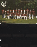 Antilles (Other) - Caribbean Islands, Plessey Demo, West Indies Cricket Team, 5.40 EC$, 2.300ex, 1989, Used - Antilles (Other)