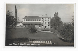 Heimat St. Gallen: Ansicht Gasthaus Weidegg In Flawil Um 1929 - Flawil