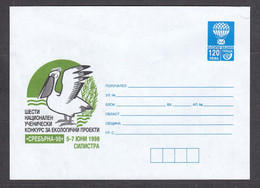 PS 1312/1998 - Mint, Competition For Environmental Projects "Srebarna'98", Silistra, Post. Stationery - Bulgaria - Omslagen