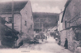Cornaux NE, Rue Du Village Animée (47) - Cornaux
