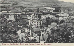 Malmédy - Blick Auf Das Central-Hotel Vom Garten-Restaurant Joremont - Malmedy