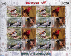Bangladesh 2010 Birds M/s, Mint NH, Nature - Birds - Bangladesh