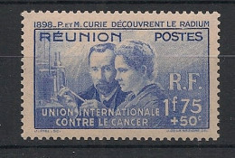 REUNION - 1938 - N°YT. 155 - Marie Curie - Neuf Luxe ** / MNH / Postfrisch - Ongebruikt