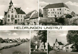 73295822 Heldrungen Rathaus Wasserburg Thomas Muentzer Gedenkstaette Teilansicht - Heldrungen