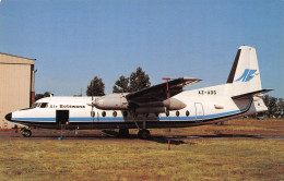 BOTSWANA Air Botswana Fokker F27 Friendchip 200 A2-ADG C/n 10200 Johannesburg 1983 (2 Scans) N°37 \MP7111 - Botswana