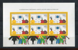 "BUNDESREPUBLIK DEUTSCHLAND" 1990, Block 21 ** (R1200) - 1981-1990