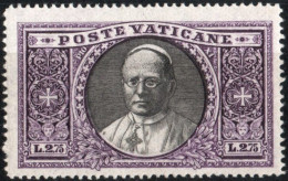 Vatican 1933 2,75L 1 Value MH - Unused Stamps