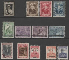 RUANDA-URUNDI :1934-42: OBP.107-10,114-20,124-25 : Postfris Met Licht Spoor Van Plakker / Neufs Avec Légère Trace ..... - Nuevos