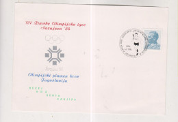 YUGOSLAVIA,1984 ADA OLYMPIC GAMES SARAJEVO Nice Postcard - Brieven En Documenten