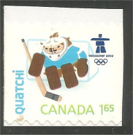 Canada Ice Hockey Glace Booklet Carnet Vancouver 2010 MNH ** Neuf SC (C23-13c) - Winter 2010: Vancouver