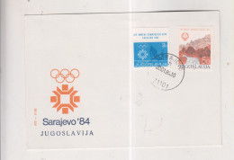 YUGOSLAVIA,1984 SARAJEVO  OLYMPIC GAMES SARAJEVO Nice Cover - Covers & Documents