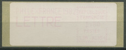 Frankreich ATM 1982 PHILEXFRANCE Einzelwert ATM 4.2 Postfrisch - 1985 « Carrier » Papier