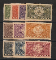 SENEGAL - 1935 - Taxe TT N°YT. 22 à 31 - Série Complète - Neuf Luxe ** / MNH / Postfrisch - Postage Due