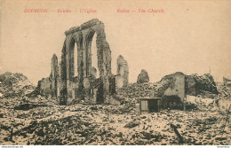 CPA Dixmude-Ruines-L'église      L1952 - Diksmuide