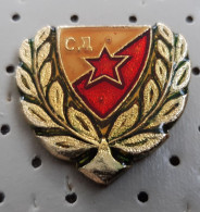 Baketball Club SD Crvena Zvezda Red Star Belgrade Serbia  Pin - Basketbal