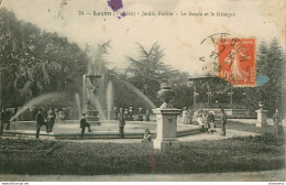 CPA Luçon-Jardin Public-Le Bassin Et Le Kiosque-Timbre     L1522 - Lucon