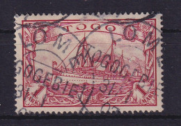 Deutsche Kolonien Togo 1 Mark 1900 Mi.-Nr. 16 O LOME - Togo