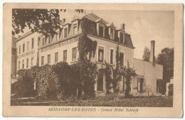 Luxembourg Luxemburg Mondorf-les-Bains Postcard Oude Postkaart Carte Postale CPA Grand Hôtel Schleck - Mondorf-les-Bains