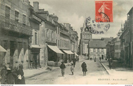 CPA Bénévent-Rue Du Marché-Timbre      L1803 - Benevent L'Abbaye