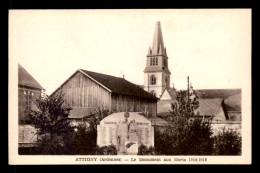 08 - ATTIGNY - LE MONUMENT AUX MORTS - Attigny