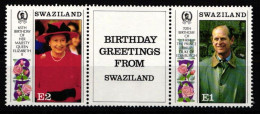 Swaziland 592-593 Postfrisch Kleinbogen #JY703 - Swaziland (1968-...)