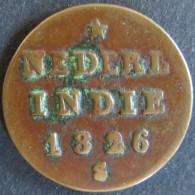 Münze Niederländisch-Indien - 1/2 Stuiver 1826 Ss - Other - Asia