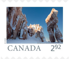 2024 Canada From Far And Wide Scenic Photography Qarlinngua Sea Arch, Arctic Baysingle Stamp From Roll MNH - Neufs