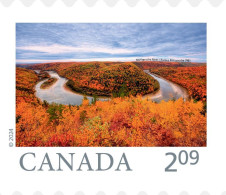 2024 Canada From Far And Wide Scenic Photography Restigouche River Stamp From Roll MNH - Neufs