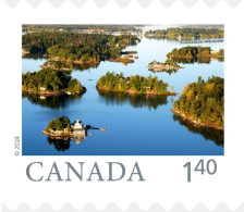 2024 Canada From Far And Wide Scenic Photography Thousand Islands Single Stamp From Roll MNH - Ongebruikt