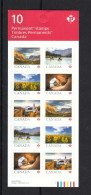 2024 Canada From Far And Wide Scenic Photography Various Images Full Booklet Of 10 MNH - Full Booklets