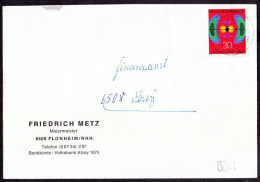 Germany Used Cover, Radiology, C T Scan, Stamp On Cover, To Friedrich Master Painter - Ziekte