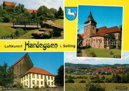 73271109 Hardegsen Kurpark Kirche Haus Des Gastes Panorama Hardegsen - Hardegsen