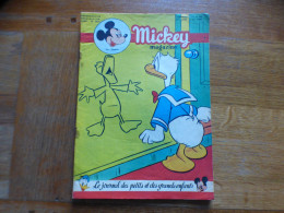JOURNAL MICKEY BELGE  N° 204 Du 02/09/1954 COVER  DONALD + L'EPEE ET LA ROSE - Journal De Mickey