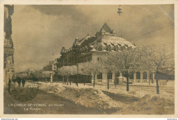 CPA La Chaux De Fonds En Hiver-La Poste-Timbre    L2055 - La Chaux-de-Fonds