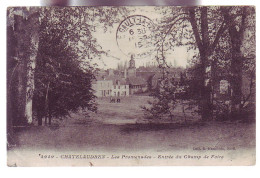 22 - CHATELAUDREN - LES PROMENADES - ENTRÉE Du CHAMP De FOIRE - ANIMÉE  - - Châtelaudren