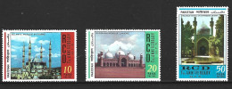 PAKISTAN. N°302-4 De 1971. Mosquées. - Moskeeën En Synagogen