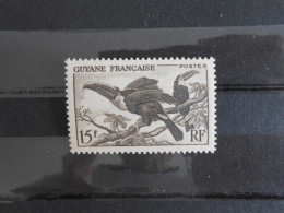 GUYANE YT 214 TOUCANS 15f Brun-noir* - Ungebraucht