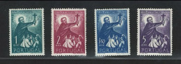 Portugal Stamps 1952 "Saint Francis" Condition MH OG #691-694 - Unused Stamps