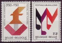 Belgique - 1971 - COB 1599 à 1600 ** (MNH) - Ungebraucht