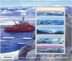 2023_Timbre TAAF N° F1040 Neuf** Mnh Luxe Paysages De Terre Adélie. - Unused Stamps