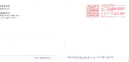 UNITED STATES - 2024 - POSTAL FRANKING MACHINE COVER, TO DUBAI . - Covers & Documents