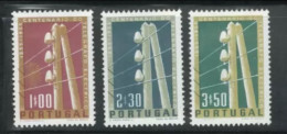 Portugal Stamps 1954 "Telegraph" Condition MH #815-817 - Neufs