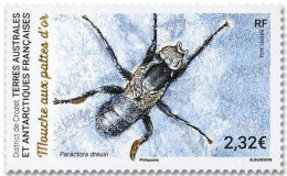 2023_Timbre TAAF N° 1030 Neuf** Mnh Luxe Mouche Aux Pattes D'or. - Unused Stamps