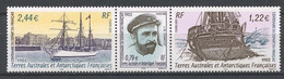 TAAF 2003 N° 369/371 ** Neufs MNH Superbes C 17,40 € Bateaux Navire Français Charcot Voiliers Sailboats Transports - Ongebruikt