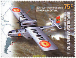 75825 MNH ARGENTINA 2001 75 ANIVERSARIO DEL VUELO DEL PLUS ULTRA - Ungebraucht