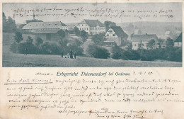 Oederan - Thiemendorf   Gel.1906   Erbgericht - Oederan