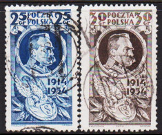 1934. POLSKA.  Polnish Legion Complete Set. (Michel 287-288) - JF545913 - Used Stamps