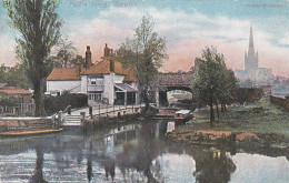 Pulls Ferry - Norfolk - Unused Saucy Postcard -  -N1 - Norwich